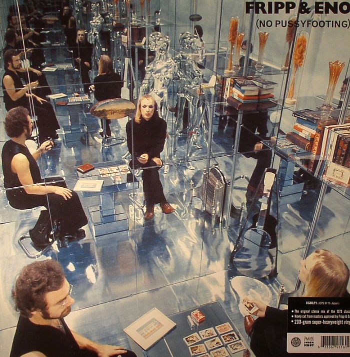 No Pussyfooting - Remastered Vinyl LP vinyl record cover