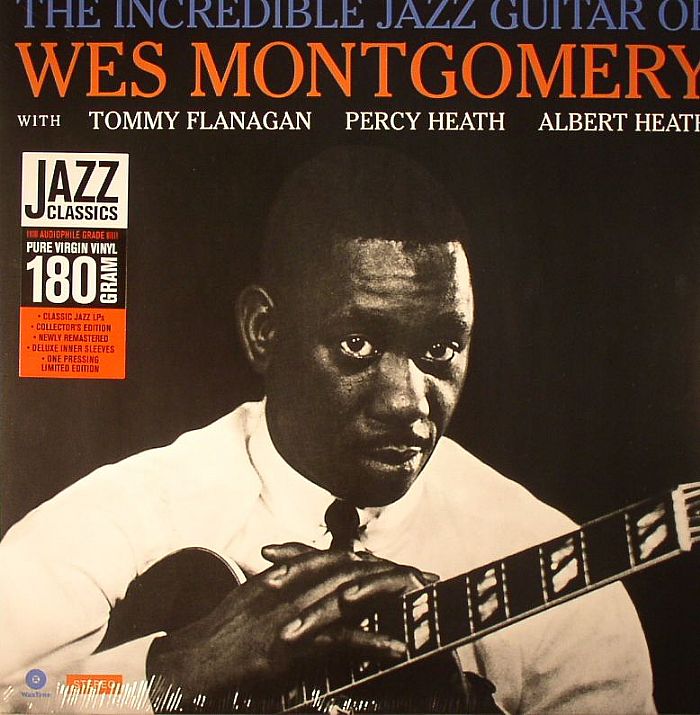 The Incredible Jazz Guitar Of Wes Montgomery - Remastered Vinyl LP vinyl record cover