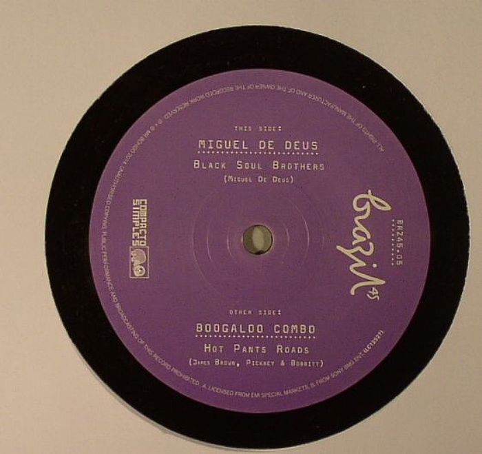 Black Soul Brothers - Vinyl Single vinyl record cover
