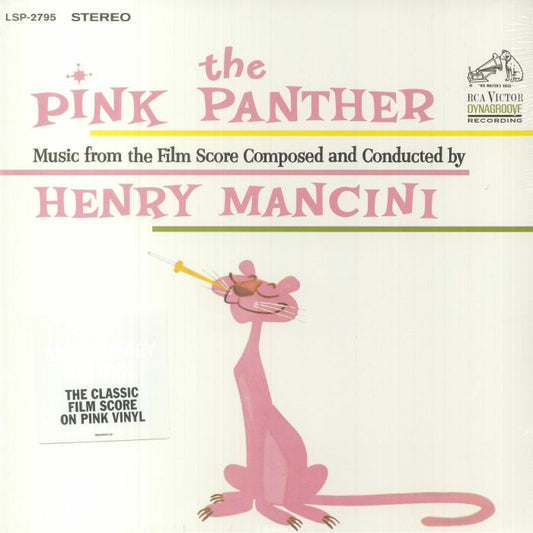The Pink Panther (Soundtrack) - 50th Anniversary Pink Vinyl LP vinyl record cover