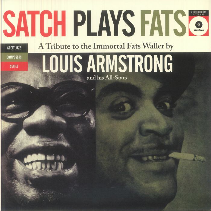 Satch Plays Fats - Vinyl LP vinyl record cover
