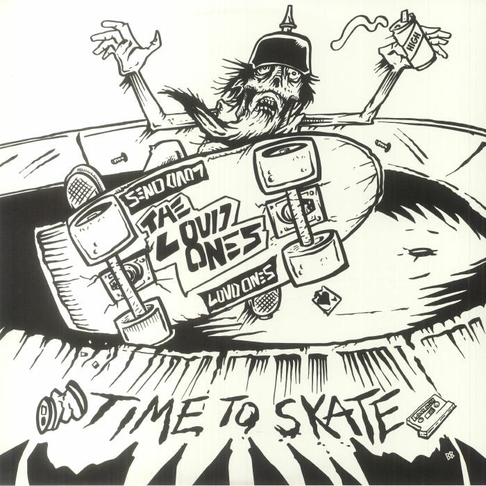 Time To Skate - Limited Edition Red Vinyl LP vinyl record cover