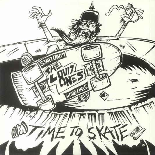Time To Skate - Limited Edition Red Vinyl LP vinyl record cover