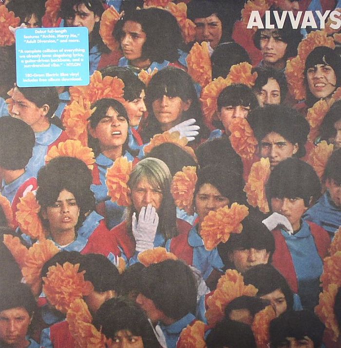 Alvvays - Orange Vinyl LP vinyl record cover