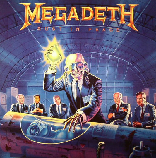 Rust In Peace - Vinyl LP vinyl record cover