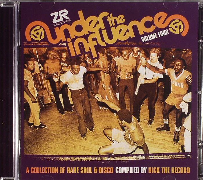 Under The Influence Volume 4: A Collection Of Rare Soul & Disco - 2CD CD cover