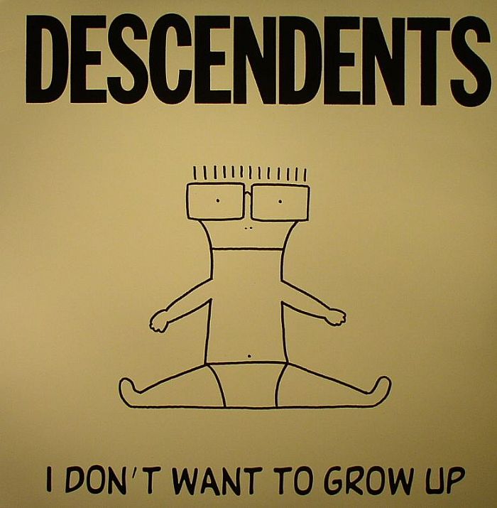 I Don't Want To Grow Up - Vinyl LP vinyl record cover