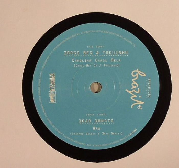 Carolina Carol Bela - Vinyl Single vinyl record cover