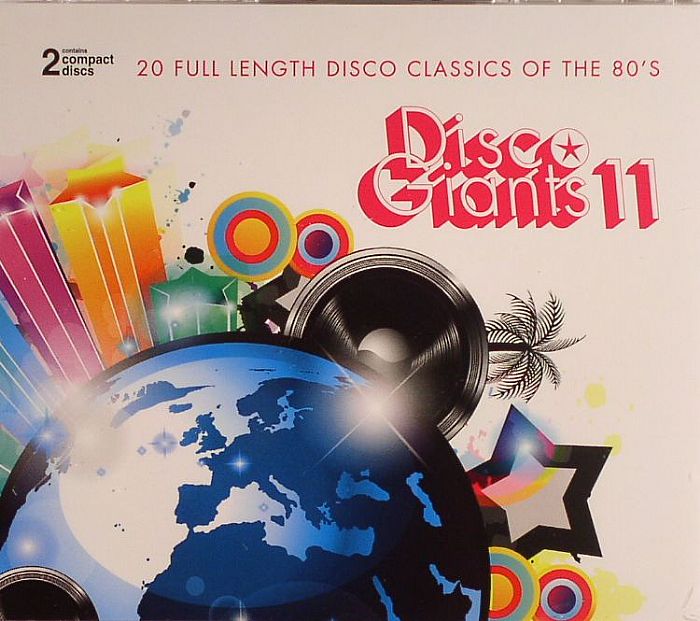 Disco Giants Volume 11: 20 Full Length Disco Classics Of The 80's - 2CD CD cover