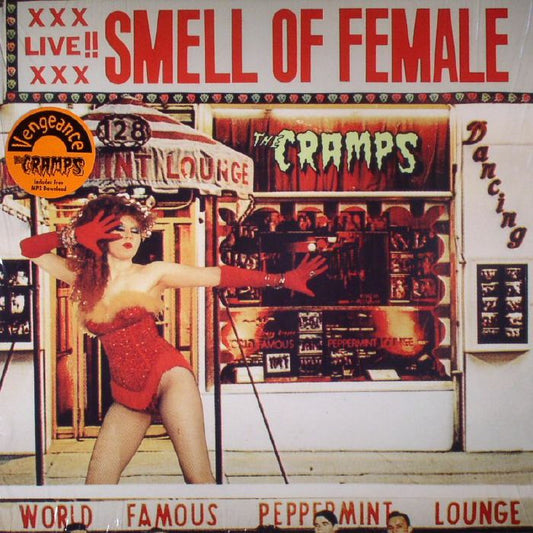 Smell Of Female - Red Vinyl LP vinyl record cover