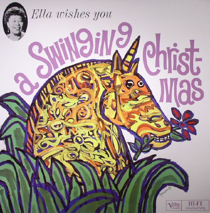 Ella Wishes You A Swinging Christmas - Vinyl LP vinyl record cover