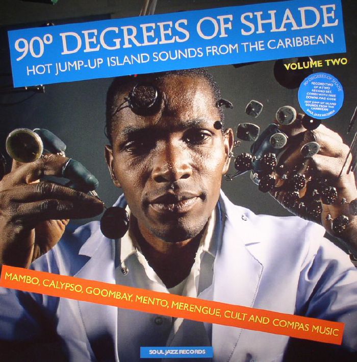 90 Degrees Of Shade: Hot Jump Up Island Sounds From The Caribbean Volume 2 - 2xLP vinyl record cover