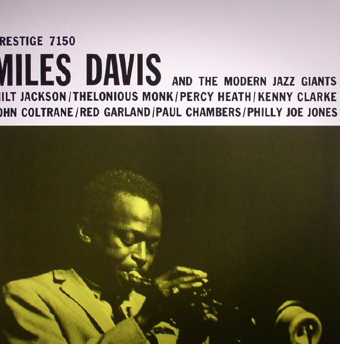 Miles Davis & The Modern Jazz Giants - Vinyl LP vinyl record cover