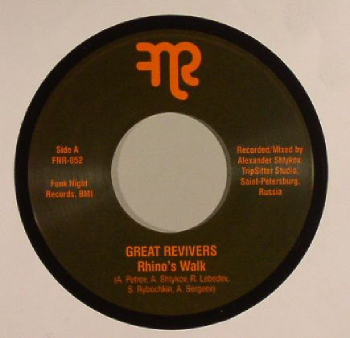 Rhino's Walk - Vinyl Single vinyl record cover