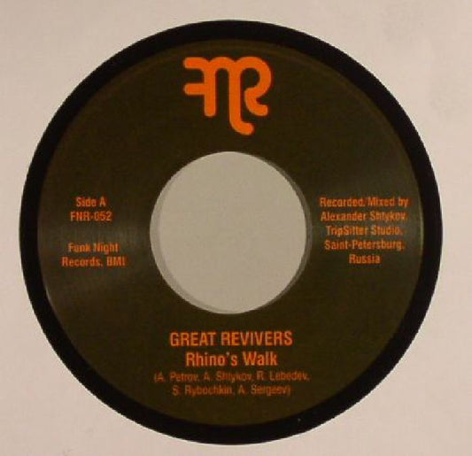 Rhino's Walk - Vinyl Single vinyl record cover