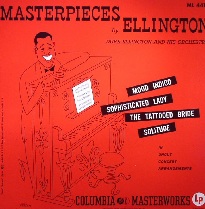Masterpieces By Ellington - Vinyl LP vinyl record cover