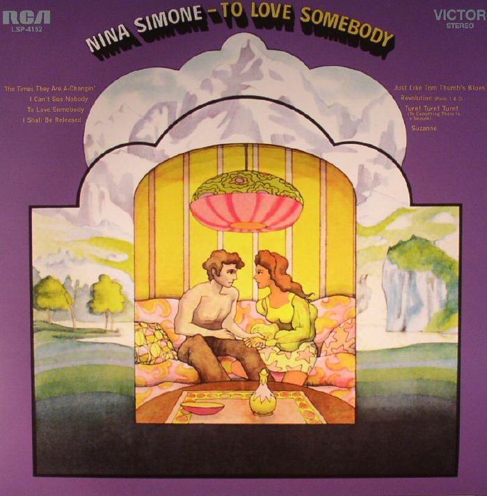 To Love Somebody - Vinyl LP vinyl record cover