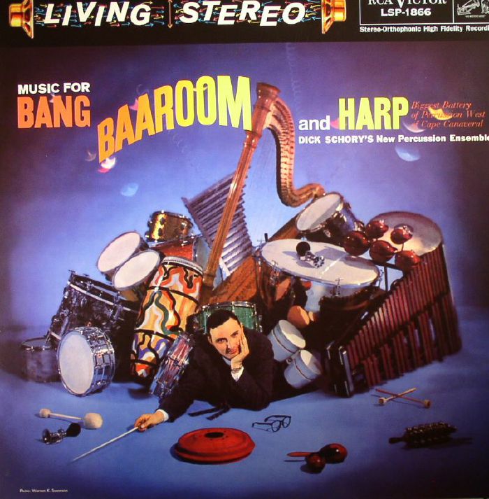Music For Bang, Baaroom And Harp - Vinyl LP vinyl record cover