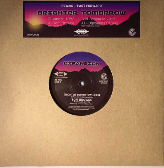 Brighter Tomorrow - Vinyl EP vinyl record cover