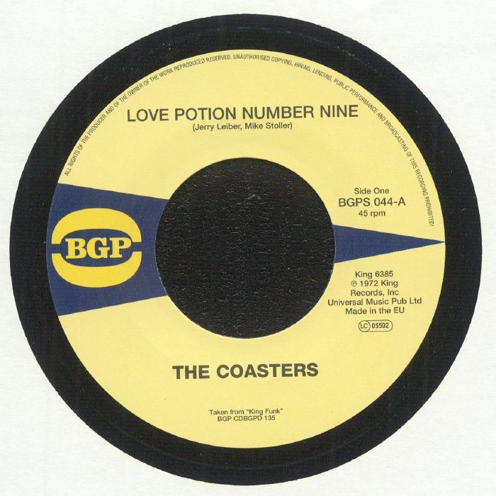 Love Potion Number Nine - Vinyl Single vinyl record cover