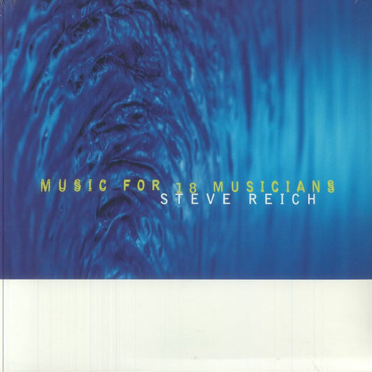 Music For 18 Musicians - 2xLP vinyl record cover