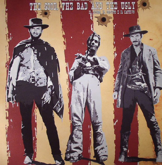 The Good The Bad & The Ugly (Soundtrack) - Vinyl LP vinyl record cover