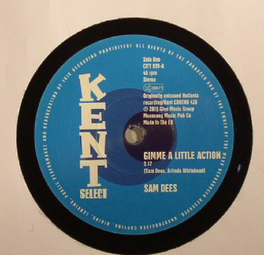 Gimme A Little Action - Vinyl Single vinyl record cover