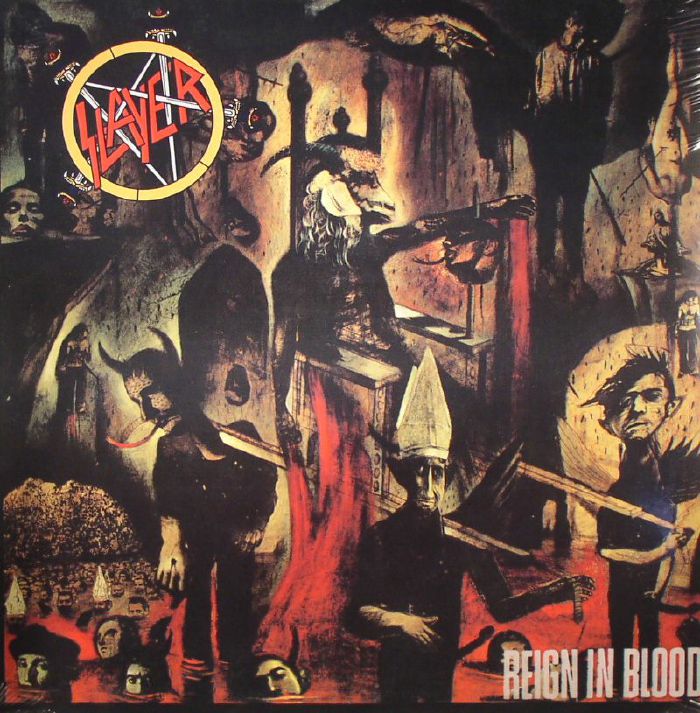 Reign In Blood - Vinyl LP vinyl record cover