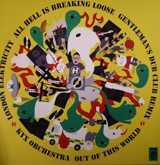 All Hell Is Breaking Loose - Vinyl Single vinyl record cover