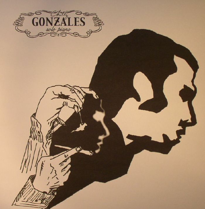 Solo Piano - White Vinyl LP vinyl record cover