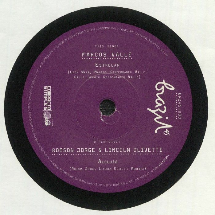 Estrelar - Limited Edition Vinyl Single vinyl record cover