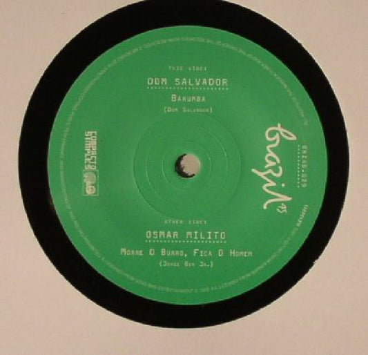 Barumba / Morre O Burro, Fica O Homem - Vinyl Single vinyl record cover