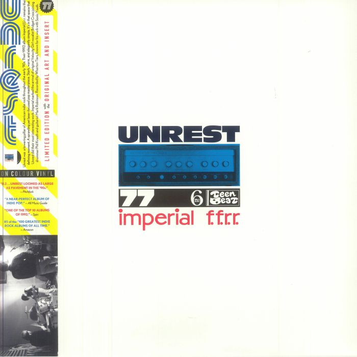 Imperial FFRR - Limited Red & Clear Vinyl LP vinyl record cover