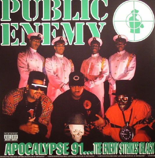 Apocalypse 91: The Enemy Strikes Black - Green Vinyl 2xLP vinyl record cover