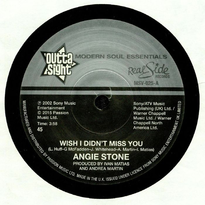 Wish I Didn't Miss You - Vinyl Single vinyl record cover