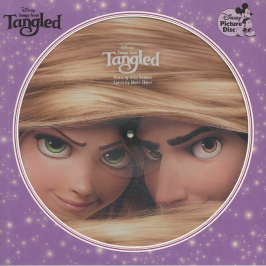 Songs From Tangled (Soundtrack) - Picture Disc Vinyl LP vinyl record cover