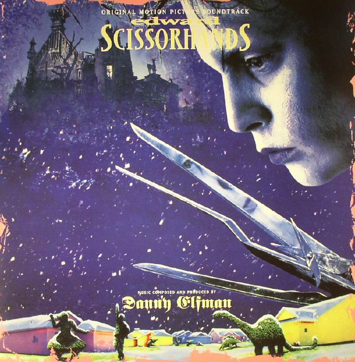 Edward Scissorhands (Soundtrack) - Vinyl LP vinyl record cover