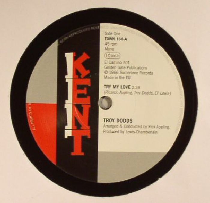 Try My Love (mono) - Vinyl Single vinyl record cover