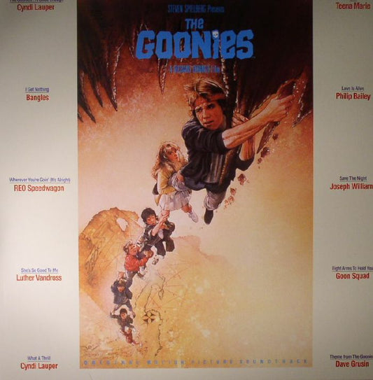 The Goonies (Soundtrack) - Vinyl LP vinyl record cover