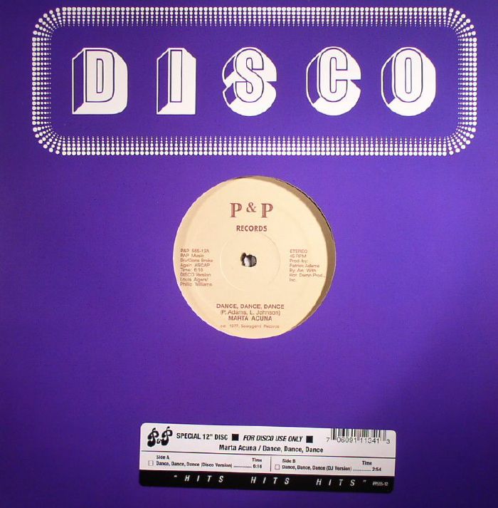 Dance Dance Dance - Reissue Vinyl Single vinyl record cover