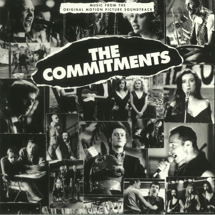 The Commitments (Soundtrack) - Vinyl LP vinyl record cover