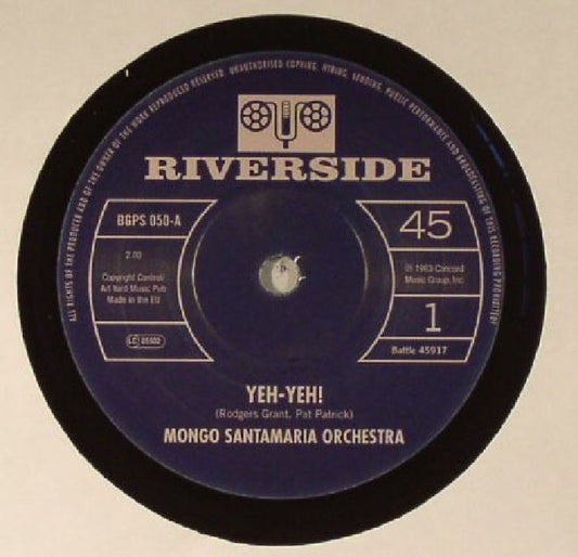 Yeh Yeh! - Vinyl Single vinyl record cover