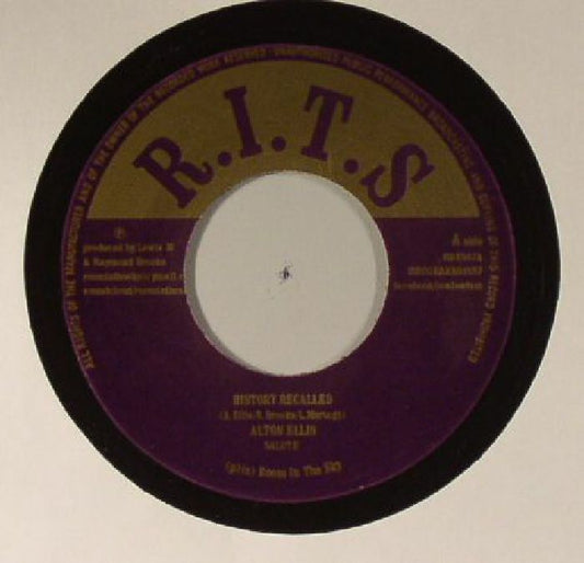 History Recalled - Vinyl Single vinyl record cover