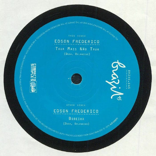 Tava Mais Nao Tava - Vinyl Single vinyl record cover