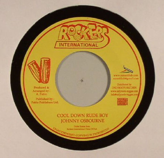Cool Down Rude Boy - Vinyl Single vinyl record cover