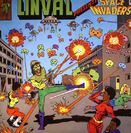 Space Invaders - 2xLP vinyl record cover