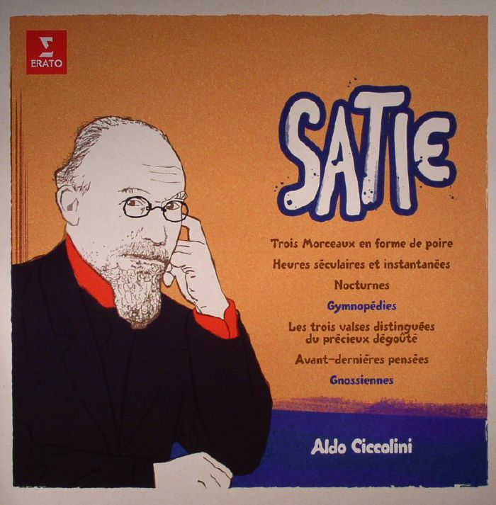 Satie (Record Store Day 2016) - Limited Edition Vinyl LP vinyl record cover
