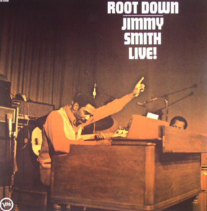 Root Down: Jimmy Smith Live - Vinyl LP vinyl record cover