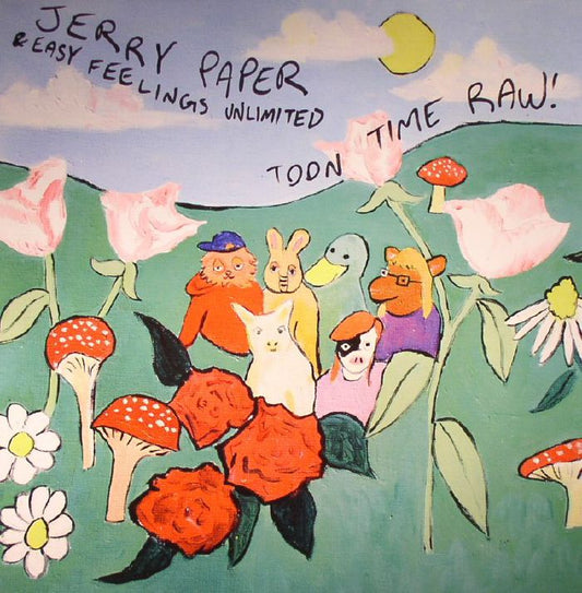 Toon Time Raw! - Limited Edition Yellow Vinyl LP vinyl record cover