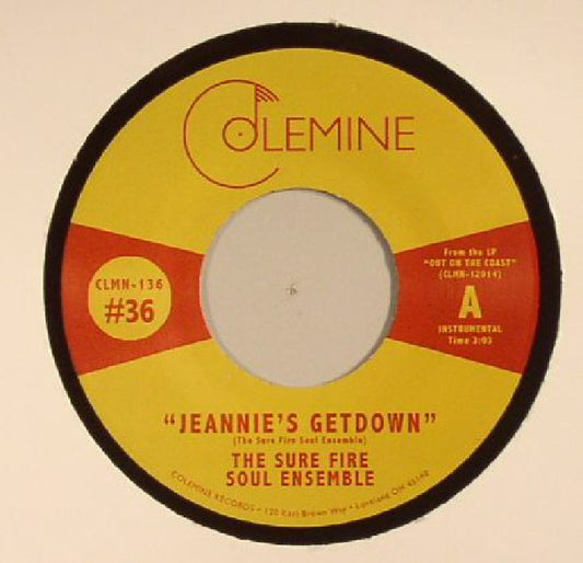 Jeannie's Getdown - Vinyl Single vinyl record cover